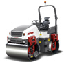 Rodillo compactador conducible-Compactación de suelo